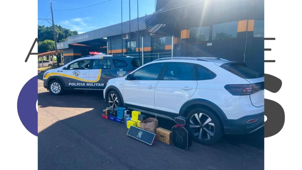 Casal é detido com R$ 27 mil em produtos sem nota fiscal na Raposo Tavares, em Ourinhos. Itens foram apreendidos pela Receita Federal.