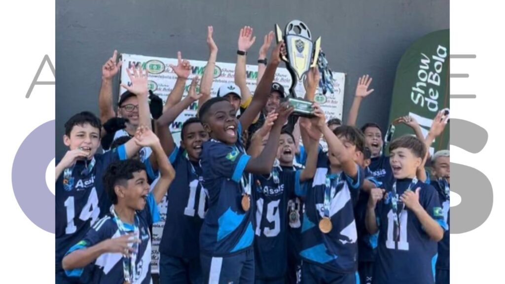 Equipe Sub-11 de Assis garante 3º lugar na Copa Sul-Americana de Futebol Infantil em Tupã. Vitória sobre time do Tocantins confirma pódio.