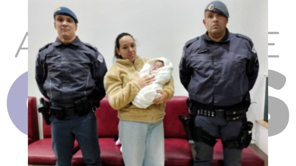 Bebê de 10 dias é salva por policiais militares em Assis após se engasgar com leite materno. Ação rápida e heroica emocionou a família e a comunidade.