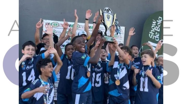 Equipe Sub-11 de Assis garante 3º lugar na Copa Sul-Americana de Futebol Infantil em Tupã. Vitória sobre time do Tocantins confirma pódio.