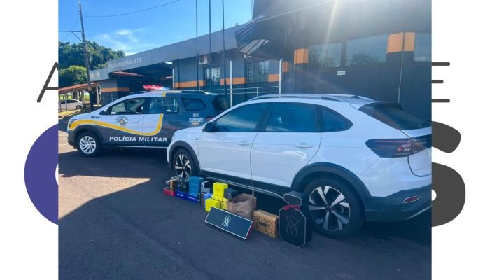 Casal é detido com R$ 27 mil em produtos sem nota fiscal na Raposo Tavares, em Ourinhos. Itens foram apreendidos pela Receita Federal.